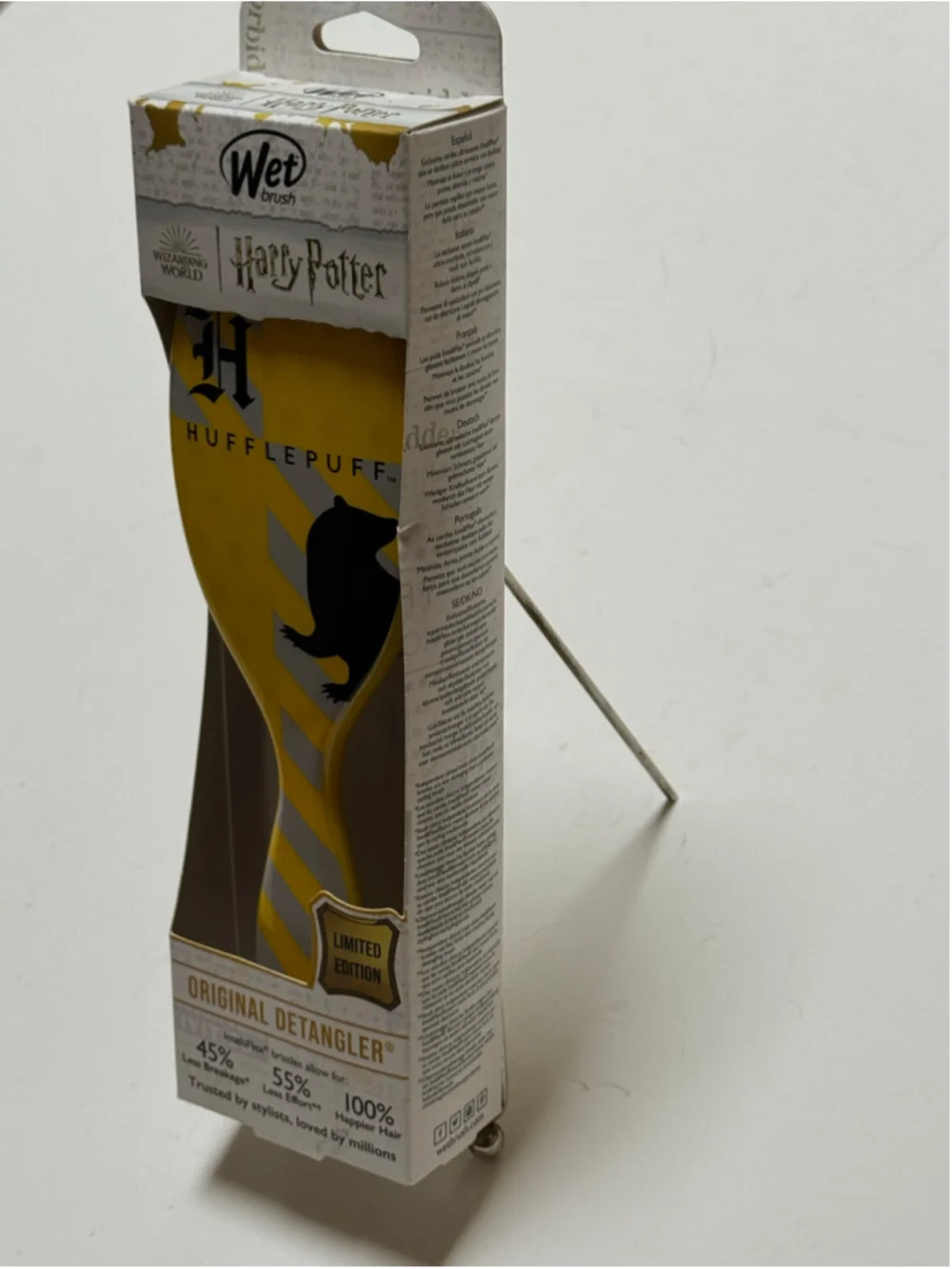 Wet Brush Limited Edition Harry Potter Hufflepuff Detangler Hair Brush